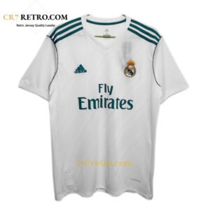 2017/18 Real Madrid home retro jersey classic white football shirt