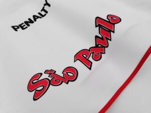 2000 season Sao Paulo home retro football shirt S-2XL - Image 5