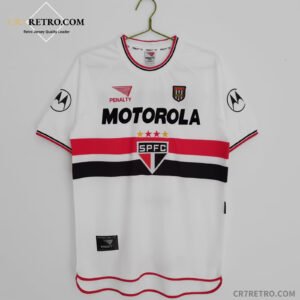 2000 season Sao Paulo home retro football shirt