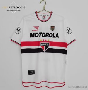 2000 season Sao Paulo home retro football shirt