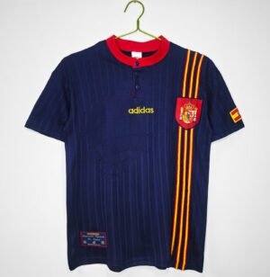 Spain away football jerseys for the 1996 season