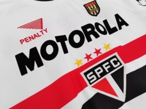 2000 season Sao Paulo home retro football shirt S-2XL - Image 12