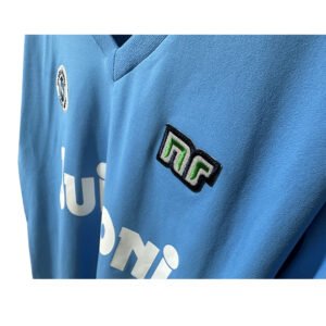 1986-87 Napoli (LS) Home retro football jersey S-2XL