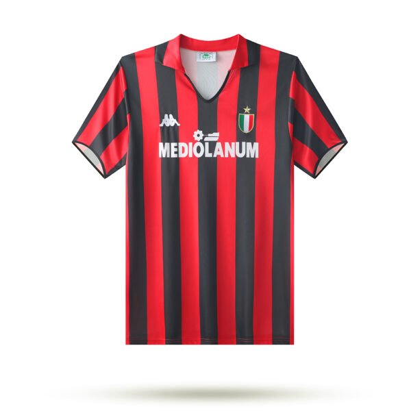 1988-89 AC Milan Home retro football jersey S-2XL