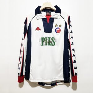 1999-01 Red Star Belgrade (SL）Away retro football jersey S-2XL