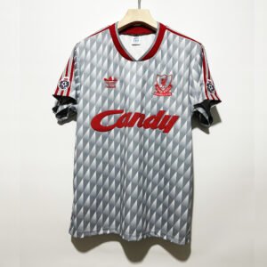 1989-91 Liverpool Match Away retro football jersey S-2XL