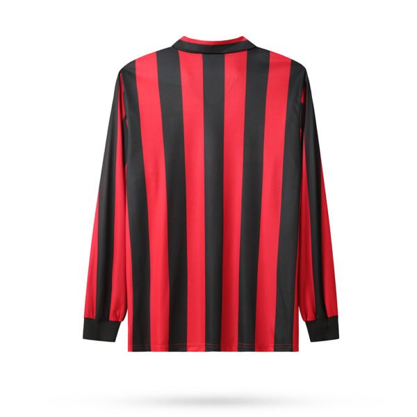 1988-89 AC Milan (LS) Home retro football jersey S-2XL