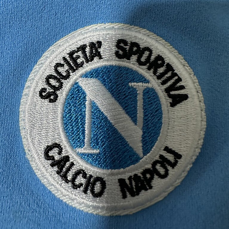 1986-87 Napoli Home retro football jersey S-2XL