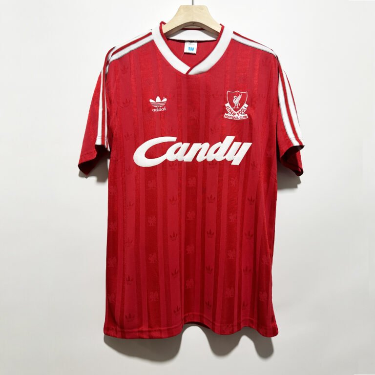 1988-89 Liverpool Match Home retro soccer jersey S-2XL