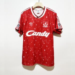 1989-91 Liverpool Match Home retro football jersey S-2XL