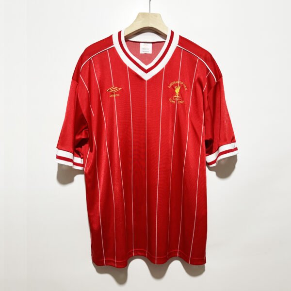 1984 Liverpool Euro Final retro football jersey S-2XL