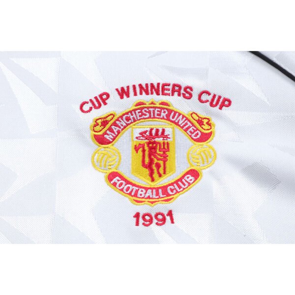 1991 Manchester united (LS) CUP WINNERS CUP Final retro football jersey S-2XL