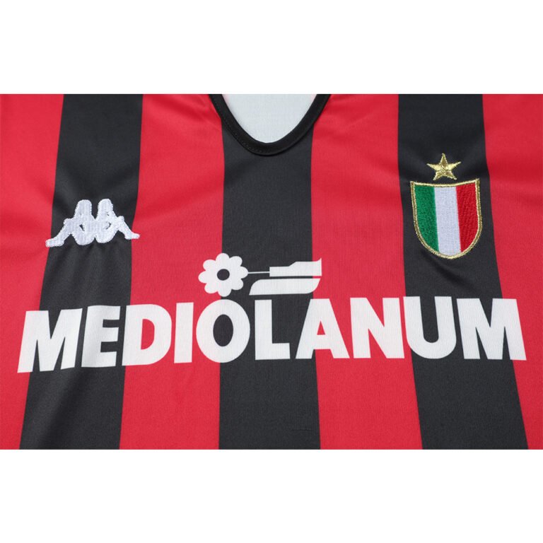 High Quality Replica AC Milan 1988-90s Jersey