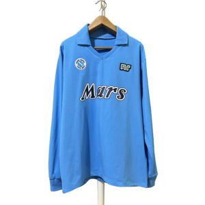 1988-89 Napoli (LS) Home retro football jersey S-2XL