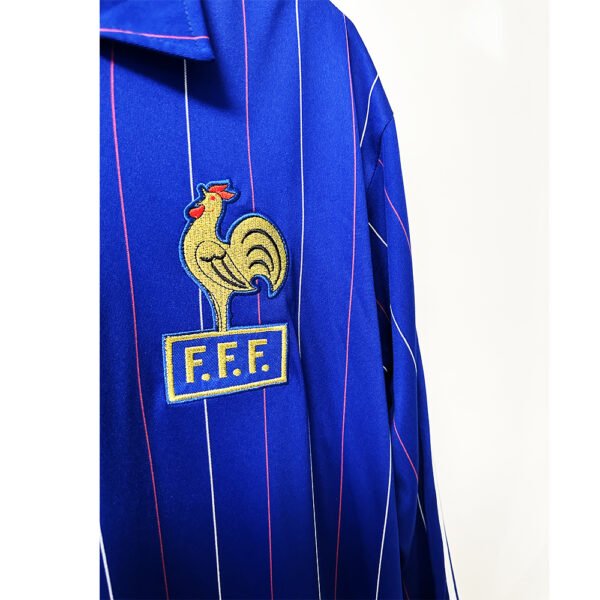 1980-82 France Home Long Sleeve retro football jersey S-2XL