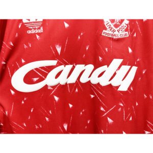 1989-91 Liverpool Match Home retro football jersey S-2XL