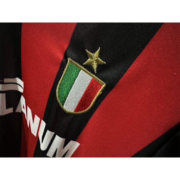 1988-89 AC Milan (LS) Home retro football jersey S-2XL