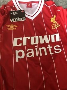 Liverpool 1981-84 *MATCH WORN* Home Jersey Liverpool 1980s Dalglish shirt photo review