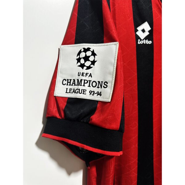 1993-94 AC Milan Champions League Semifinals retro football jersey