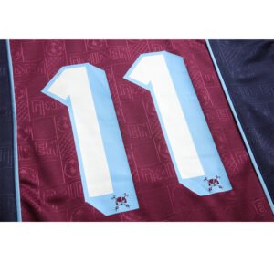 2011 Iron Maiden Away retro football jersey