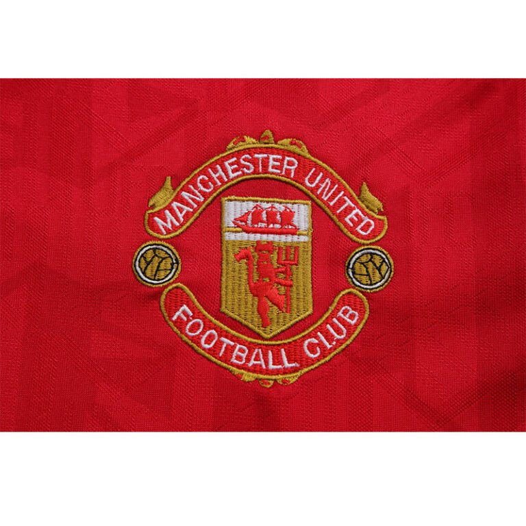 1992-1994 Manchester United (LS) Home retro football jersey