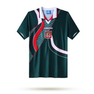 1995-96 Wales Away retro football jersey