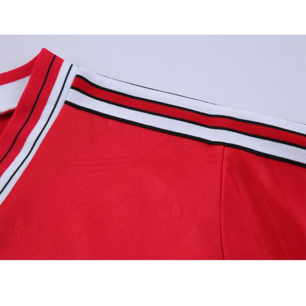 1986-88 Manchester United Home retro football jersey