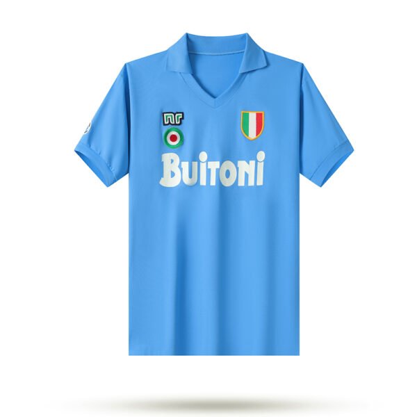 1987-88 Napoli Home retro football jersey