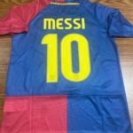 2008/09 Barcelona Home Retro Shirt Messi #10 retro football jersey photo review