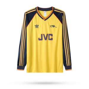 1988-91 Arsenal (LS) Away retro football jersey