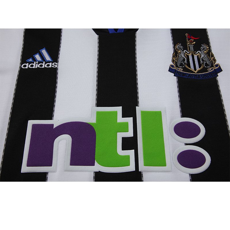 2000-01 Newcastle United Home retro football jersey