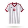 1982 Poland Home retro football jersey