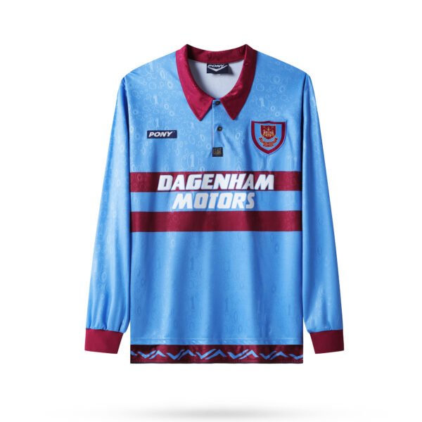 1995-1997 West Ham United (LS) Away retro football jersey