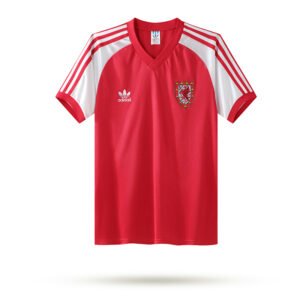 1982 Wales Home retro football jersey