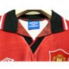 1994-1996 Manchester United Home retro football jersey