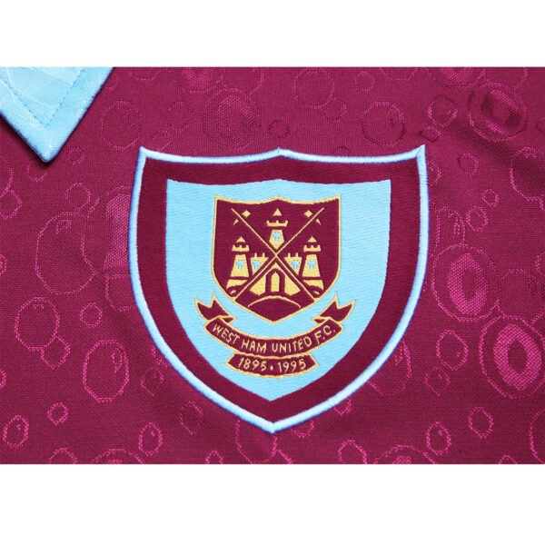 1995-1997 West Ham United Home retro football jersey