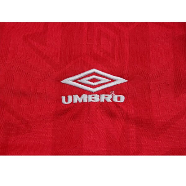 1992-1993 Manchester United Champion (LS) Home retro football jersey