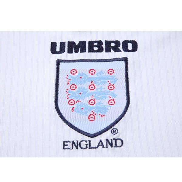 1998 England Home retro football jersey