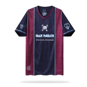 2011 Iron Maiden Home retro football jersey