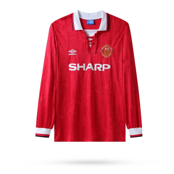 1992-1994 Manchester United (LS) Home retro football jersey