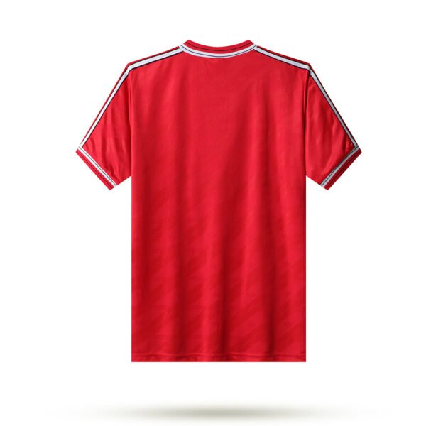 1986-88 Manchester United Home retro football jersey