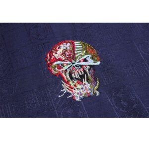 2010 Iron Maiden Home retro football jersey