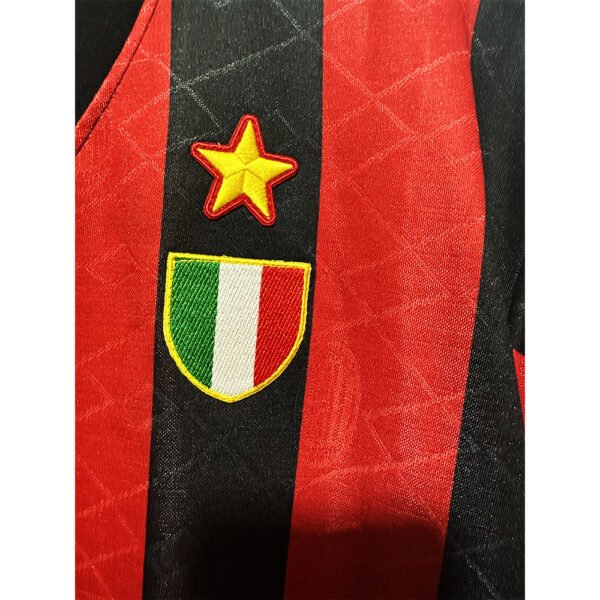 1993-94 AC Milan Champions League Semifinals retro football jersey