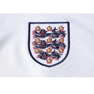 1990 England Home retro football jersey