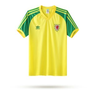 1982 Wales Away retro football jersey