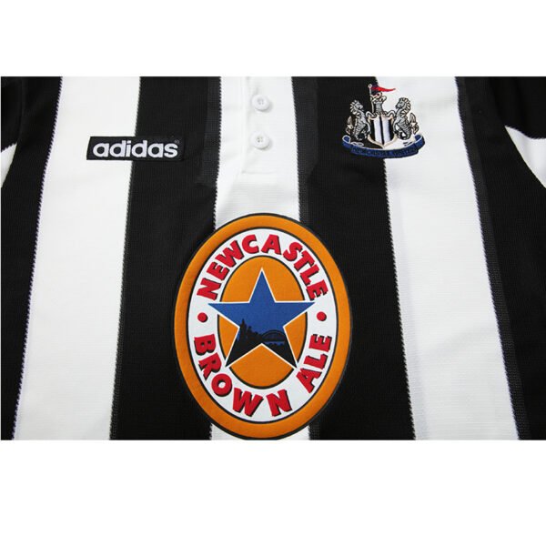 1995-97 Newcastle United (LS) Home retro football jersey