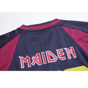 2010 Iron Maiden Home retro football jersey
