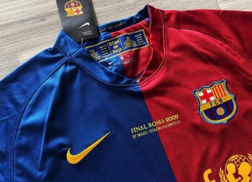 2008/09 Barcelona Home Retro Shirt Messi #10 retro football jersey photo review