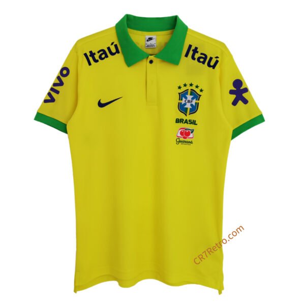 Retro Brazil Polo Jersey 2022/23