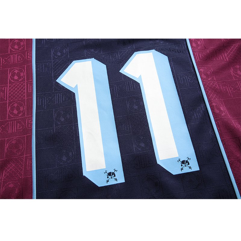 2011 Iron Maiden Home retro football jersey